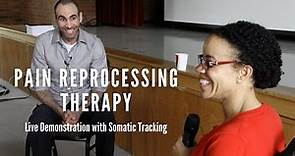 Alan Gordon, LCSW demonstrates somatic tracking & pain reprocessing therapy