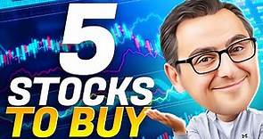 5 Stocks To Buy Today with LARGE Returns ?