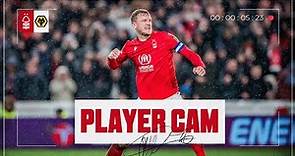 PLAYER CAM | JOE WORRALL SCORES PENALTY ON 200TH APPEARANCE | CARABAO CUP