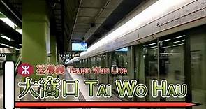 【🚉車站短攝】大窩口站 Tai Wo Hau - 港鐵荃灣綫 (M-train)