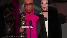 RuPaul Speaks Up For Drag Performers at the Emmys