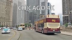 Driving Downtown - Chicago 4K - USA