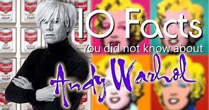 10 Amazing Facts about Andy Warhol - Art History School