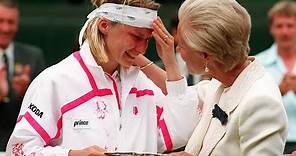Jana Novotna on Wimbledon defeat and the Duchess of Kent's comforting words - archive video