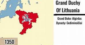 History of Grand Duchy Of Lithuania. Every Year.