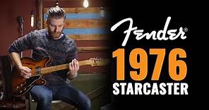 1976 Fender Starcaster Sunburst | CME Vintage Demo | Shelby Pollard