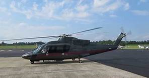 Sikorsky S-76B Engine Start Up & Departure at Princeton Airport (39N)