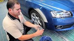 How to repair a Dent and a Scratch in your paintwork PART 2