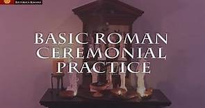 Introduction to Roman Ceremonial Rite (Cultus Deorum Romanorum)