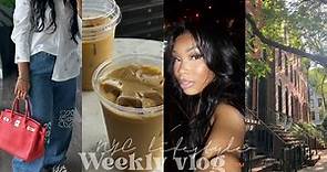 Weekly Vlog | shopping in NYC, money rant, my jewelry brand + more | AALIYAHJAY