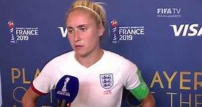 Steph Houghton – Player of the Match – England v Cameroon