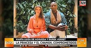 La princesa Marta Luisa de Noruega se casa con el chamán Durek Verret I A24