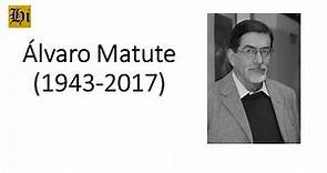 Álvaro Matute Aguirre | Biografía breve