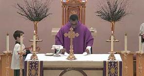 2024.02.17 Mass, Saturday after Ash Wednesday, Holy Family Steubenville