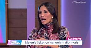 Melanie Sykes speaks to the Loose Women panel about autism diagnosis