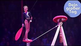 Balanceakt im Circus Roncalli - Romy als Zirkusartistin | Dein großer Tag | SWR Plus