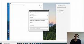 Windows 10 Mail Setup for Fasthosts POP / IMAP mailboxes