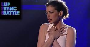 Anne Hathaway Crushes Miley Cyrus' "Wrecking Ball" | Lip Sync Battle