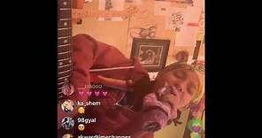 Willow Smith Creates Beautiful Music Live On Instagram