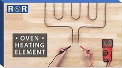 Oven Heating Element - Continuity Test