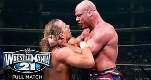 FULL MATCH - Kurt Angle vs. Shawn Michaels: WrestleMania 21