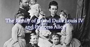 The family of Grand Duke Louis IV and Princess Alice
