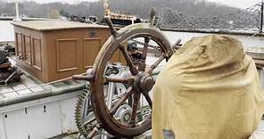 Explore the Veteran Training Ship, Joseph Conrad at the Mystic Seaport Museum in Connecticut ⛴️