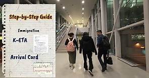 April 2023 Korean entry guidelines: Q-Code and K-ETA. Steps from Incheon Airport to Seoul station.