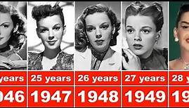 Judy Garland from 1935 to 1969