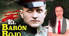 EL BARÓN ROJO | La HISTORIA REAL de MANFRED VON RICHTHOFEN, el piloto de caza más famoso | BIOGRAFÍA