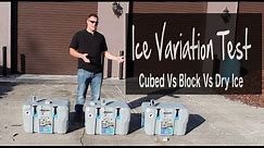 Cubed Ice Vs Block Ice Vs Dry Ice, Which Last The Longest? How Does Dry Ice Work In A Cooler?