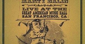 Paul Kantner And Marty Balin - Live At The Great American Music Hall