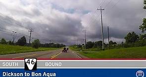 Tennessee Highway 46 - Dickson to Bon Aqua | Drive America's Highways 🚙