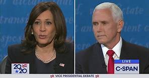 Vice Presidential Debate between Mike Pence and Kamala Harris