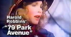 NBC promo Harold Robbins' "79 Park Avenue" 1977