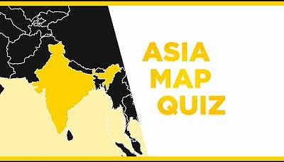 Guess the Country in Asia (Map Quiz)