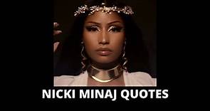 65 Nicki Minaj Quotes On Success In Life – OverallMotivation