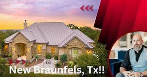 Amazing home for sale in New Braunfels, Texas