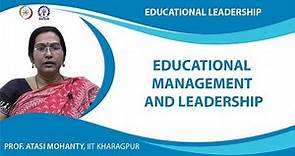 Educational Management and Leadership