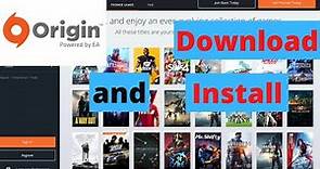 How to Download and Install Origin