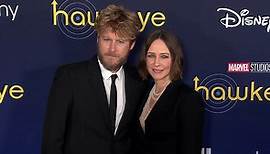 Vera Farmiga and her husband Renn Hawkey at the 'Hawkeye' series premiere