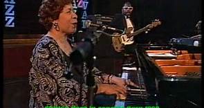 Shirley Horn in concert Bern 1990 part 1 This is the end of a beautiful friendship