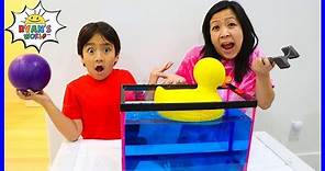Science Video for Kids learning Sink or Float Experiment!