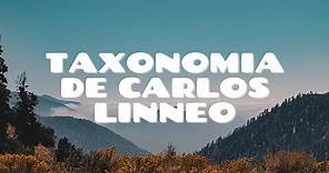 Taxonomía de Carlos Linneo