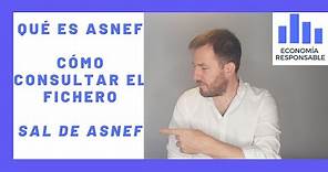Aprende qué es Asnef, cómo se consulta y cómo salir del fichero de morosidad