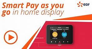 EDF Energy Smart pay as you go – in-home display 2