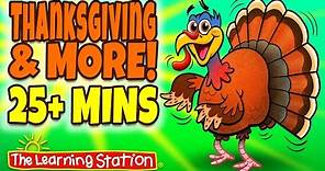 Thanksgiving Songs for Children - Thanksgiving Songs Playlist for Kids