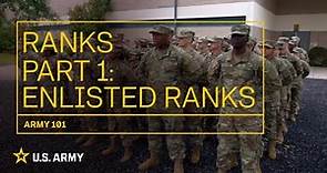 Army 101: Ranks - Enlisted Ranks | U.S. Army