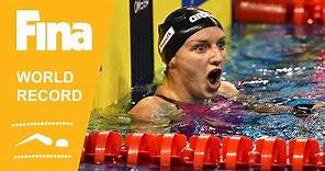 Katinka Hosszú | World Record 100m Backstroke | 2014 FINA World Swimming Championships Doha