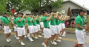 Dublin Coffman High School Marching Band 4th of July parade, 2013, Dublin, Ohio